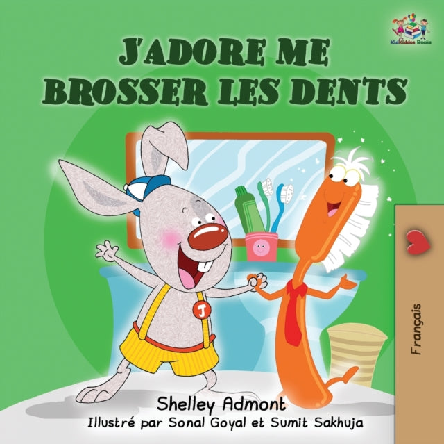 Book cover of: J'adore me brosser les dents. By: Shelley Admont