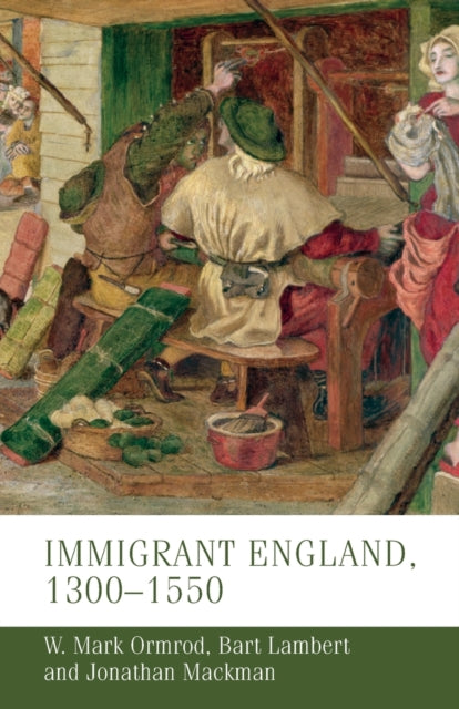 Book cover of: Immigrant England, 1300–1550. By: Bart Lambert