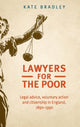 Book cover of: Lawyers for the Poor. By: BRADLEY