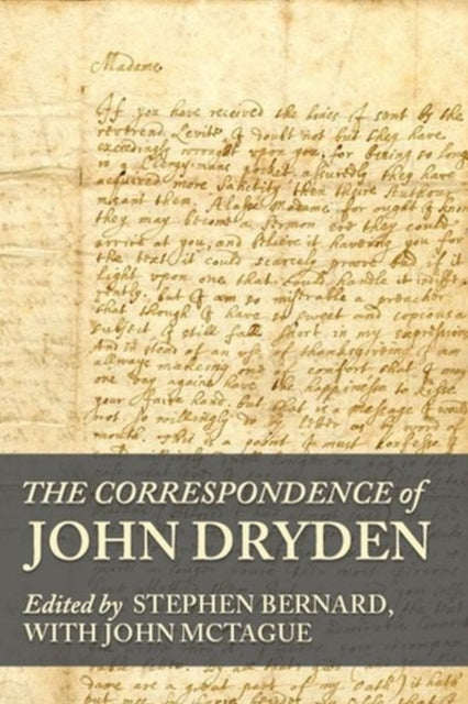 Book cover of: Correspondence of John Dryden. By: Stephen Bernard