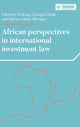 Book cover of: African Perspectives in International Investment Law. By: Yenkong Ngangjoh Hodu
