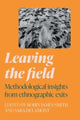 Book cover of: Leaving the Field. By: Robin Smith
