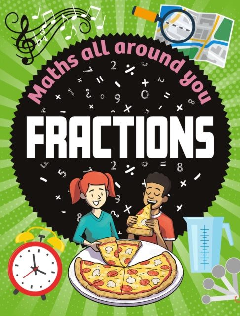 Book cover of: Maths All Around You: Fractions. By: Jon Richards