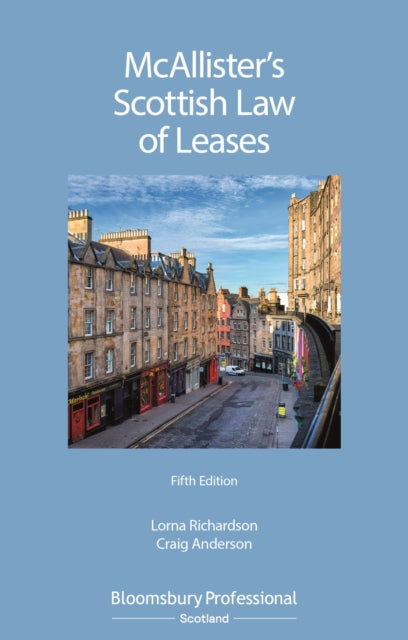 Book cover of: McAllister's Scottish Law of Leases. By: Lorna Richardson