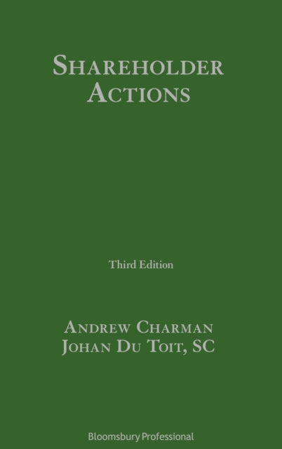 Book cover of: Shareholder Actions. By: Andy Charman