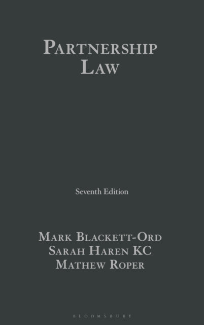 Book cover of: Partnership Law. By: Mark Blackett-Ord