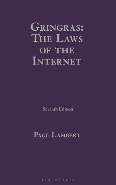 Book cover of: Gringras: The Laws of the Internet. By: Paul Lambert