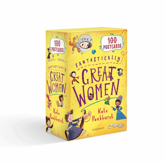 Book cover of: Fantastically Great Women 100 Postcards. By: PANKHURST, KATE