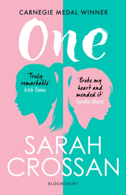 One, WINNER OF THE CARNEGIE MEDAL 2016 9781526614858 Sarah Crossan
