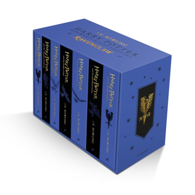 Harry Potter Ravenclaw House Editions Paperback Box Set 9781526624536 J. K. Rowling