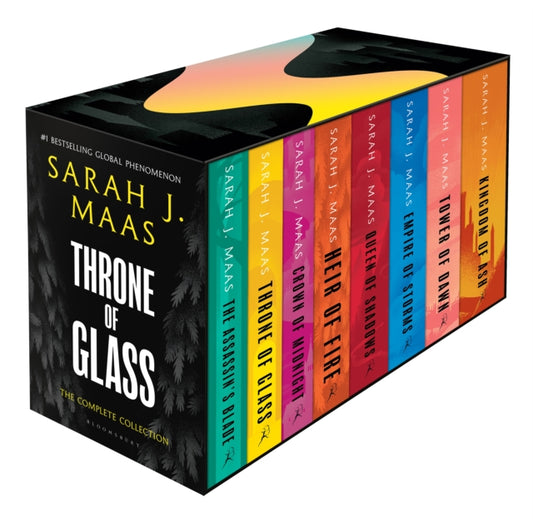 Book cover of: Throne of Glass Box Set (Paperback). By: Sarah J. Maas