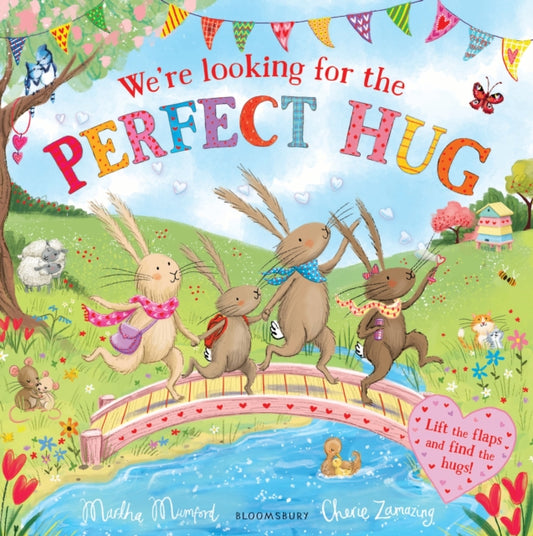 Book cover of: We're Looking for the Perfect Hug. By: Martha Mumford