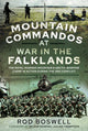 Book cover of: Mountain Commandos at War in the Falklands. By: Rodney Boswell
