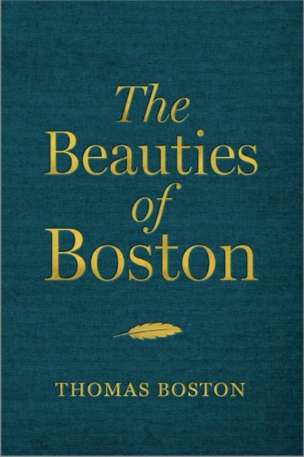 Book cover of: Beauties of Boston. By: Thomas Boston