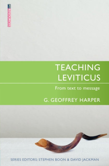 Book cover of: Teaching Leviticus. By: G. Geoffrey Harper