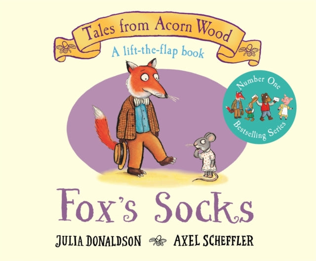 Fox's Socks, A Lift-the-flap Story 9781529023473 Julia Donaldson