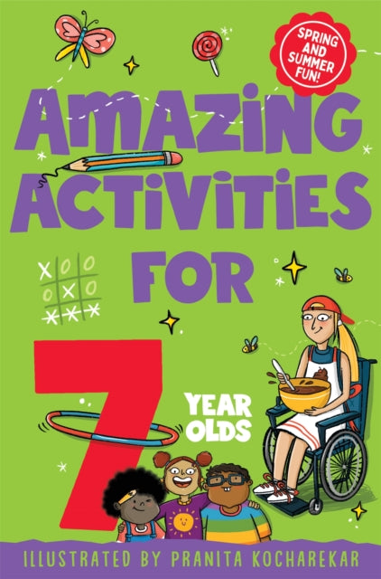 Book cover of: Amazing Activities for 7 Year Olds. By: Macmillan Children's Books
