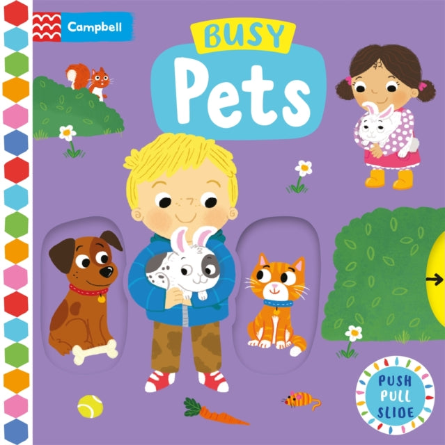 Book cover of: Busy Pets. By: Louise Forshaw