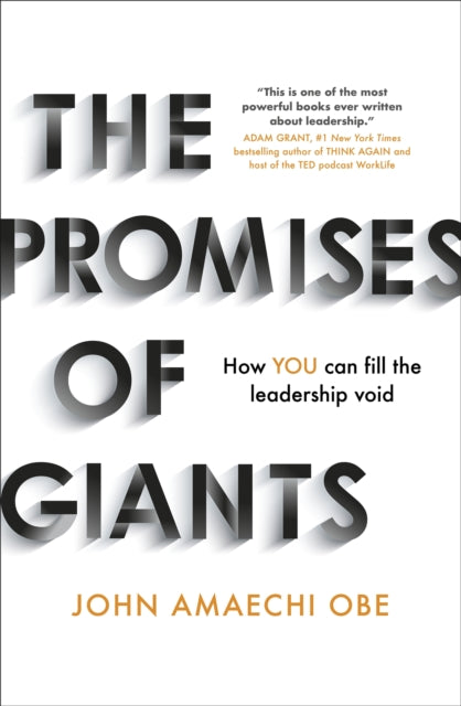 Book cover of: Promises of Giants. By: John Amaechi