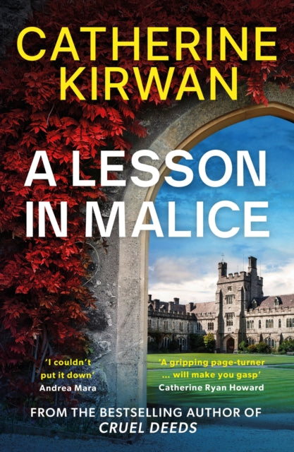 Book cover of: A Lesson in Malice. By: Catherine Kirwan