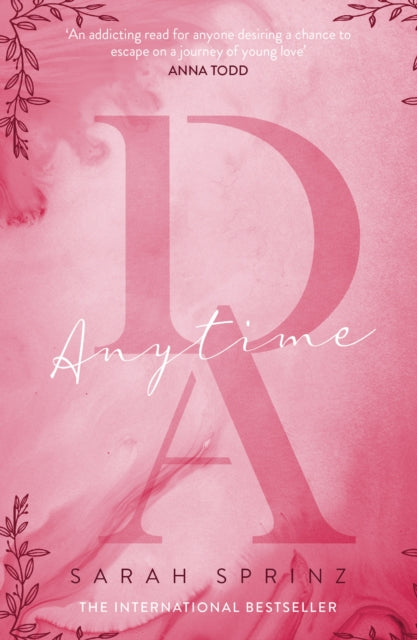 Book cover of: Anytime. By: Sarah Sprinz