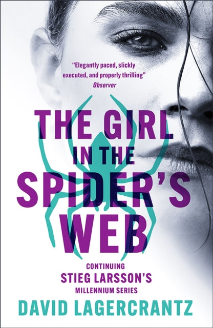Book cover of: Girl in the Spider's Web. By: David Lagercrantz