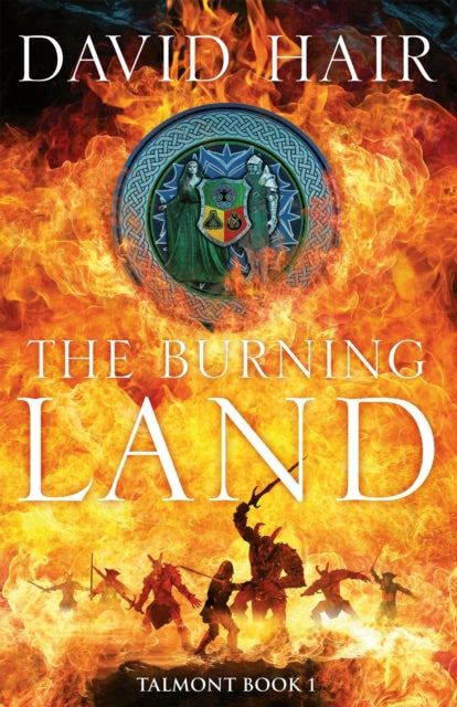 Book cover of: Burning Land. By: David Hair