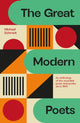 Great Modern Poets, An anthology of the essential poets and poetry since 1900 9781529434156 Michael Schmidt