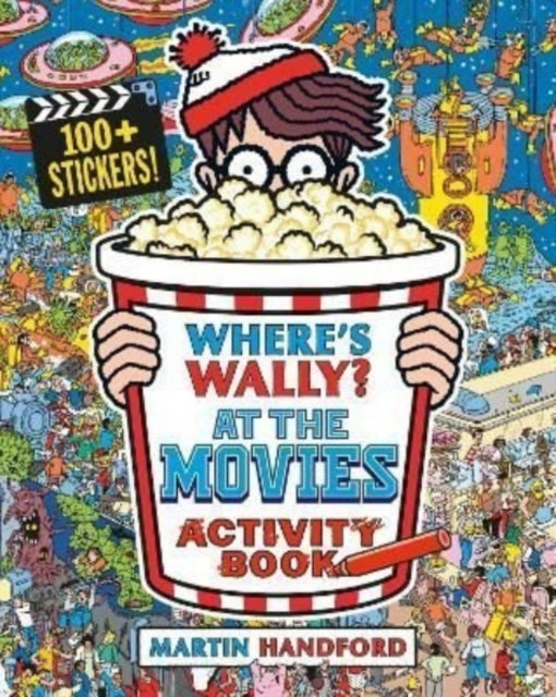 Book cover of: Where's Wally? At the Movies Activity Book