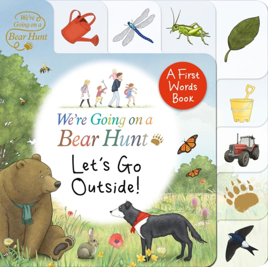 Book cover of: We're Going on a Bear Hunt: Let's Go Outside!. By: Michael Rosen