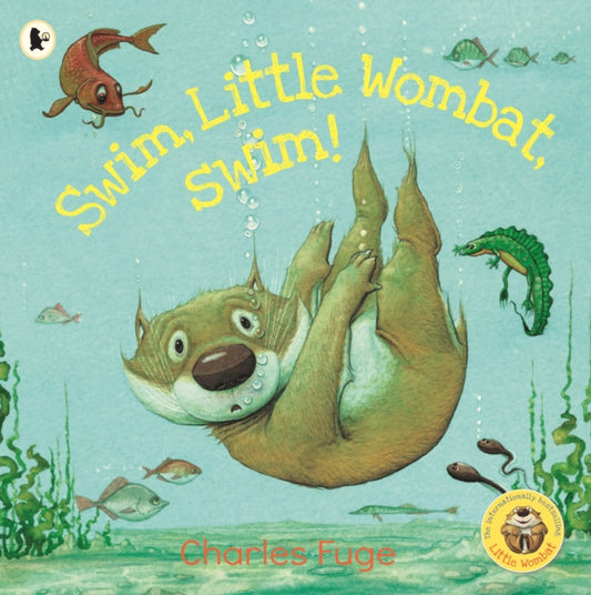 Book cover of: Swim, Little Wombat, Swim!. By: Charles Fuge
