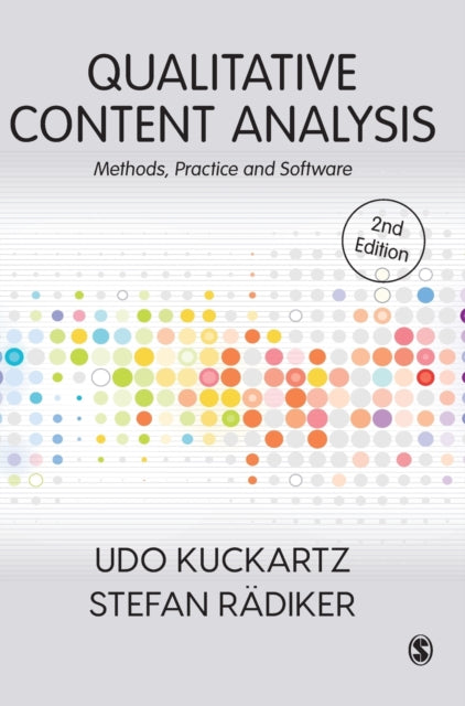 Book cover of: Qualitative Content Analysis. By: Udo Kuckartz