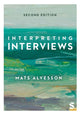 Book cover of: Interpreting Interviews. By: Mats Alvesson