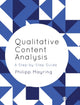 Book cover of: Qualitative Content Analysis. By: Philipp Mayring