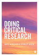 Doing Critical Research 9781529732177 Mats Alvesson