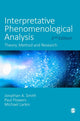 Book cover of: Interpretative Phenomenological Analysis. By: Jonathan A. Smith