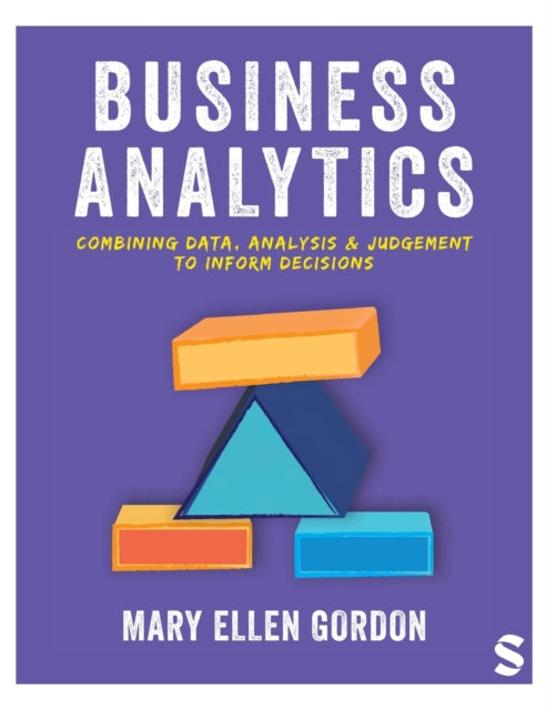 Book cover of: Business Analytics. By: Mary Ellen Gordon
