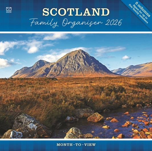 Book cover of: Scotland Family Organiser Planner Wall C