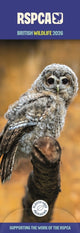 Book cover of: Rspca British Wildlife Slim Calendar 202