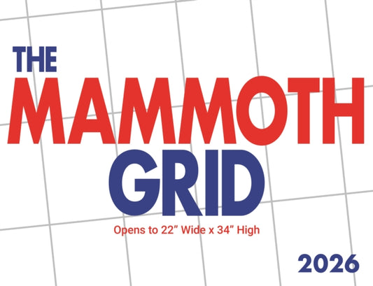 Book cover of: Mammoth Grid Square Wall Sunday Start Ca