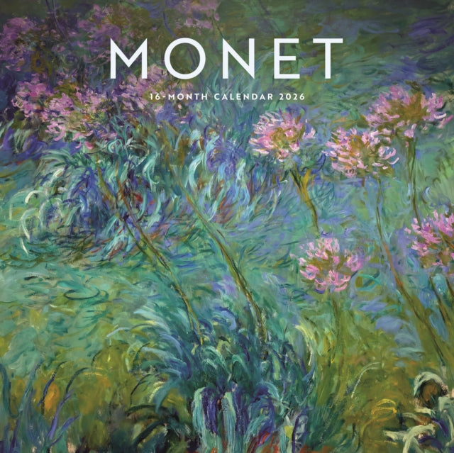 Book cover of: Monet Square Wall Sunday Start Calendar
