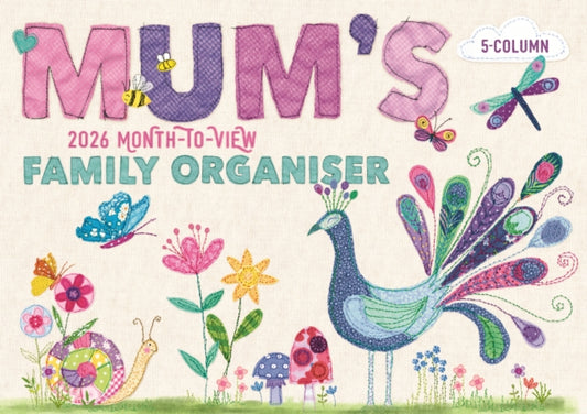 Book cover of: Mums Fabric Buttons Planner A4 Calendar