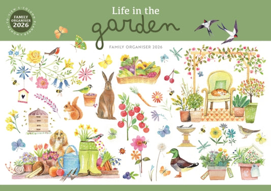 Book cover of: Life In The Garden Planner A4 Calendar 2