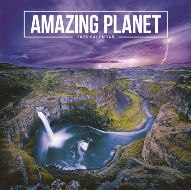 Book cover of: Amazing Planet Square Mini Calendar 2026
