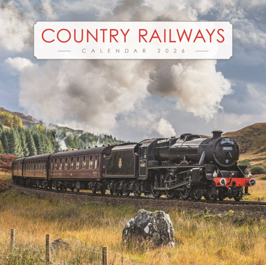 Book cover of: Country Railways Wiro Wall Calendar 2026