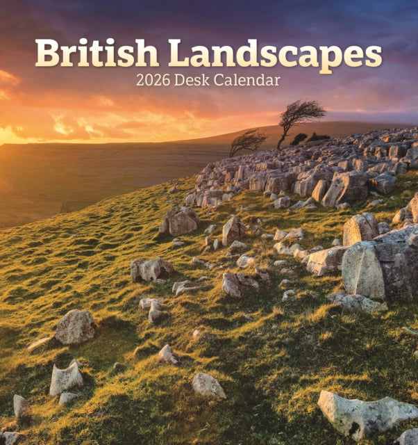 Book cover of: British Landscapes Easel Desk Calendar 2