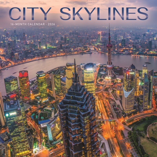 Book cover of: City Skylines Square Wall Sunday Start C