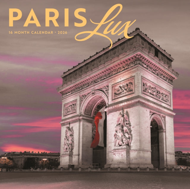 Book cover of: Paris Lux Square Wall Sunday Start Calen