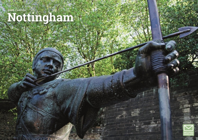 Book cover of: Nottingham A4 Calendar 2026