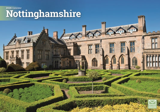 Book cover of: Nottinghamshire A4 Calendar 2026